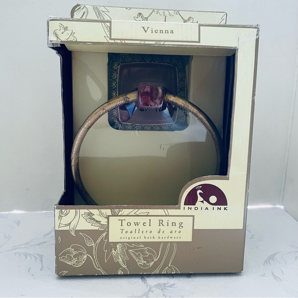 Vienna Towel Ring original bath hardware
